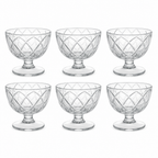 72 Pieces Glass Cup Set, 240 ml Clear Drinking Cups, 6 Pieces