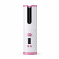 60 Pieces Cordless Automatic Hair Curler, Pink and White, Compact Hair Styling Tool, Single Item