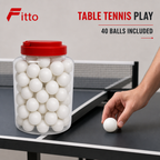 72 Pieces Table Tennis Balls, 40-Piece Pack for Practice and Recreational Play