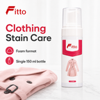 96 Pieces Clothing Stain Cleaning Foam, White and Pink, 150 ml, 1 Bottle