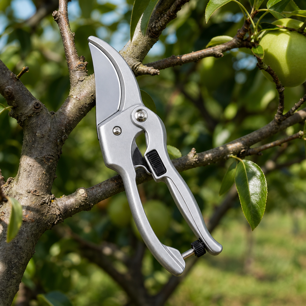 96 Pieces Fruit Branch Pruning Shears, 9 Inch Silver Garden Scissors, 1 Piece