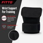 72 Pieces Wrist Support for Gym and Fitness, Black, Non-Slip Design