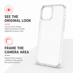 144 Pieces Clear Phone Cases with Raised Camera Frame for Specified Phone Model, Transparent Cover