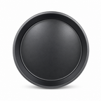 96 Pieces Cake Mold 28 cm Round Carbon Steel Non-Stick Baking Pan, Black, 1 Piece