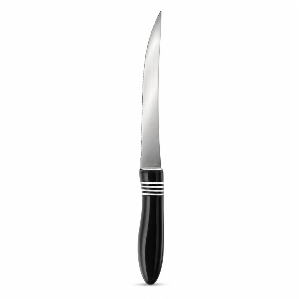 96 Pieces Stainless Steel Kitchen Knives with Plastic Handle, 30 cm