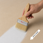 144 Pieces Wooden Handle Paint Brush, 4 in, Single Piece for Art and DIY Painting