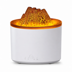 72 Pieces White and Orange Flame-Effect Aroma Diffuser, 1 Unit