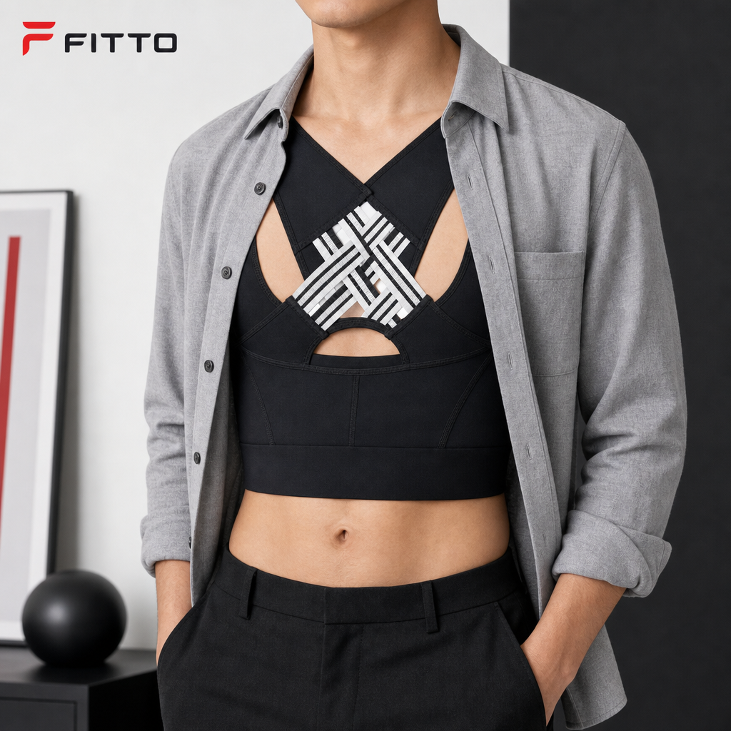 96 Pieces Compression Vest, Black, 1 Piece