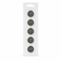 96 Pieces CR1620 3V Lithium Coin Cell Batteries, 5-Pack