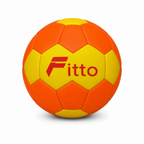 96 Pieces Handball Size 2, Orange and Yellow, Single Sports Ball for Training and Matches