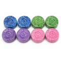 120 Pieces Toilet Cleaner Tablets, Multicolour Round Tablets, 8-Piece Pack for Toilet Care