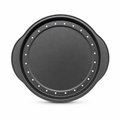 96 Pieces Carbon Steel Non-Stick Round Baking Mold with Side Handles, 37 × 33 cm, Black, 1 Piece