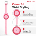 96 Pieces Assorted Colour Long Silicone Strap Quartz Analogue Wrist Watches, 1 Piece