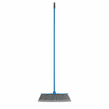 96 Pieces Angle Broom with Iron Handle, 120 cm Long Reach Floor Sweeper, 30 cm Wide Head, Assorted Colour