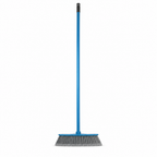 96 Pieces Angle Broom with Iron Handle, 120 cm Long Reach Floor Sweeper, 30 cm Wide Head, Assorted Colour