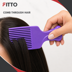 240 Pieces Lice Combs, Fine-Tooth Hair Grooming Tool, Assorted Colour, 1 Piece, 20 x 7 x 2 cm