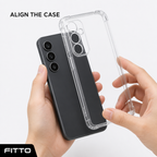 240 Pieces Clear Protective Phone Cases with Reinforced Corners for Large Smartphones