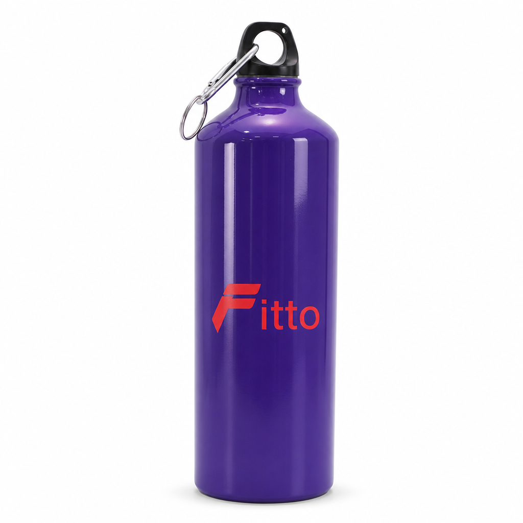 120 Pieces Vacuum Flask Water Bottle, 1-Litre Stainless Steel Drinkwares, Silver or Violet, 1 Piece