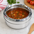 96 Pieces Stainless Steel Deep Cooking Pot with Polished Finish, 28 x 28 x 22 cm