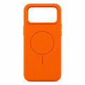 120 Pieces Silicone Magnetic Phone Cases with Raised Camera Protection, Orange