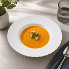 120 Pieces Soup Plate, 8 Inch, Round White Tablewares