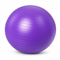 96 Pieces Exercise Ball for Fitness and Yoga, Purple PVC Stability Ball, 65cm, 2mm Thickness, 330 lb Capacity