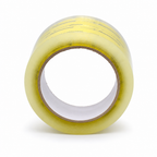 120 Pieces Clear 48 mm x 100 yd Self-Adhesive Packing Tape with Yellow Print, 1 Roll