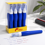 96 Pieces Correction Pens, Blue and White, 7 ml, Pack of 12 for Writing Corrections