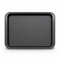 96 Pieces Black Rectangular Carbon Steel Non-Stick Baking Tray, 37 × 25 cm, 1 Piece