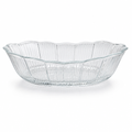 96 Pieces Glass Serving Bowl and Casserole, 800 ml Clear Boat-Shaped Dish, 1 Piece