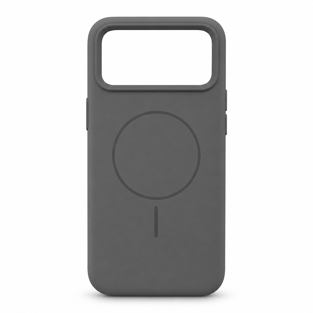 120 Pieces Magnetic Phone Cases with Raised Camera Protection for iPhone 17, Gray
