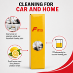 96 Pieces Foam Cleaner for Car and Home, Fresh Lemon Scent, 100ml