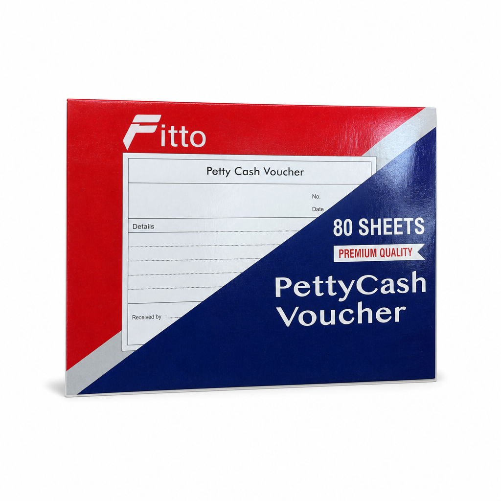 240 Pieces Petty Cash Voucher Books, A5, 145 x 210 mm, 80 Sheets, 1 Piece