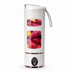 72 Pieces Rechargeable Portable Juicers Cup, 1 Piece, White