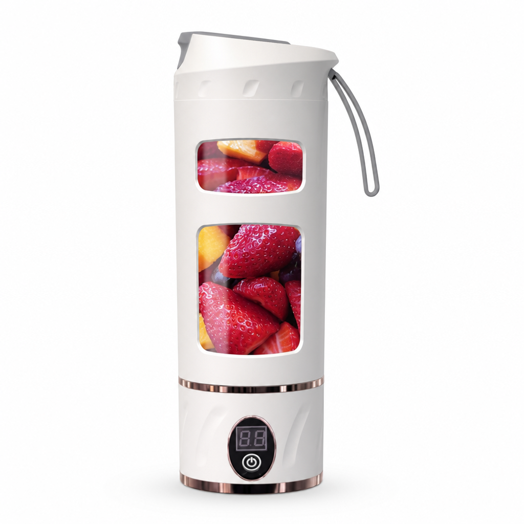 72 Pieces Rechargeable Portable Juicers Cup, 1 Piece, White