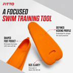 48 Pieces Swimming Fins for Training, One Pair, Size L EU 40–42