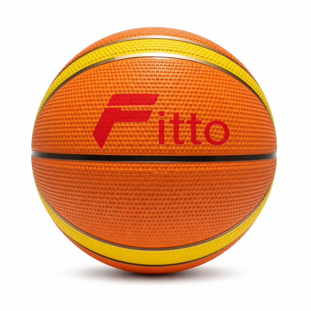 72 Pieces Basketball Size 7 Orange, Single Ball for Court Practice and Recreational Play
