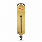 72 Pieces Heavy Duty Mechanical Spring Balance Hanging Scales, 50 kg Capacity, 20 cm Brass Body, 1 Piece