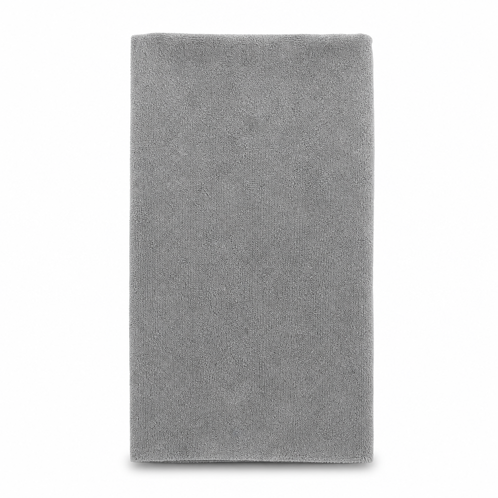 120 Pieces Microfiber Cleaning Cloth, No Stitching, 40 x 60 cm, Grey, 1 Piece