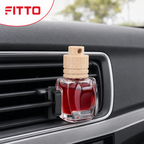 96 Pieces Car Vent Air Freshener Clip, Cherry Scent, 5 ml, Red