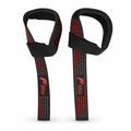 96 Pieces Silicone Weightlifting Power Grip Straps, Pair, Black and Red