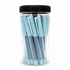 96 Pieces Ballpoint Pens, Light Blue Body, 20 Pack