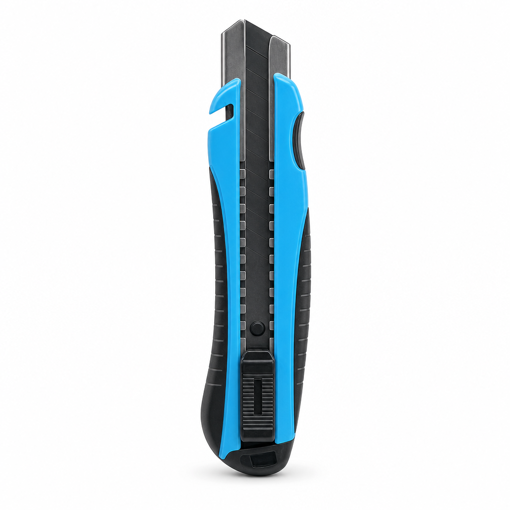 96 Pieces Utility Knives Cutter, Snap-Off Design, 16 cm, Blue and Black, 1 Piece