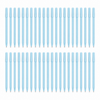96 Pieces Ball Pens, Light Blue Body, 50 Pack For Office School And Note Taking