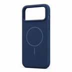 120 Pieces Magnetic Phone Cases with Raised Camera Protection for 15 Pro Max, Silicone, Navy Blue