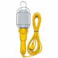 96 Pieces LED Work Light with Protective Metal Cage, Corded Handheld Trouble Light, 5 Metre Cable, Yellow, 1 Piece