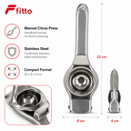 96 Pieces Stainless Steel Lemon Squeezer, Manual Citrus Press, 22 x 8 x 4 cm