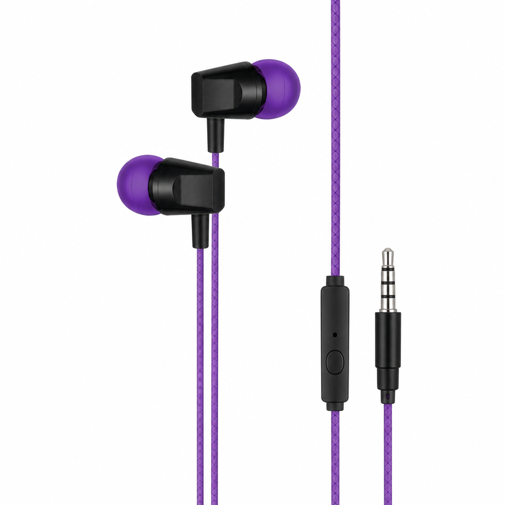 240 Pieces Wired Earphoneses with Built-In Microphone for Gaming and Music, Single Set