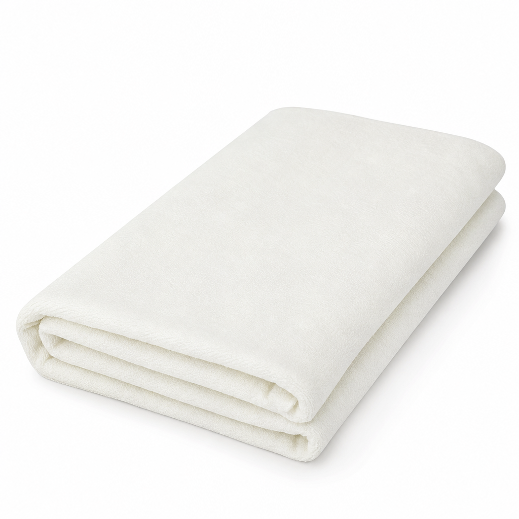 96 Pieces White Microfibre Car Cleaning Towel, 32 × 40 cm