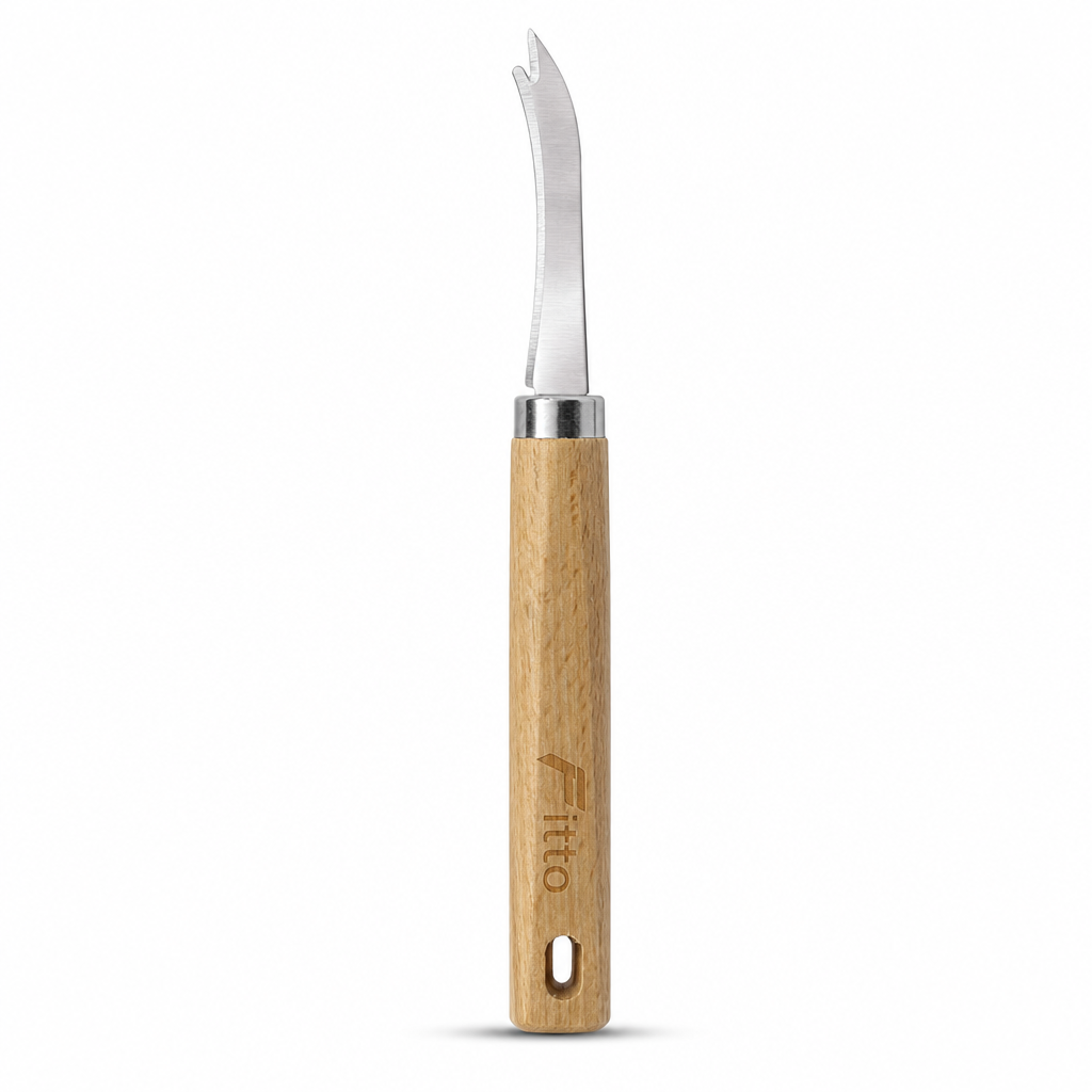 120 Pieces Shrimp Deveining Knife, Stainless Steel Blade with Wooden Handle, 20.5 cm, Silver, 1 Piece